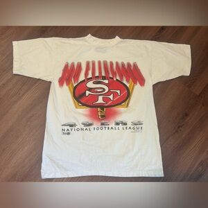 90s San Francisco 49ers Magic Johnson Ts Tee vintage